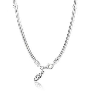 Pandora Lobster Clasp Charm Necklace 590704HV